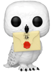 Edwiges com Carta de Hogwarts