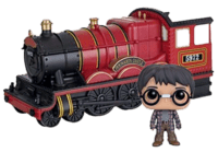 Harry Potter no Expresso de Hogwarts