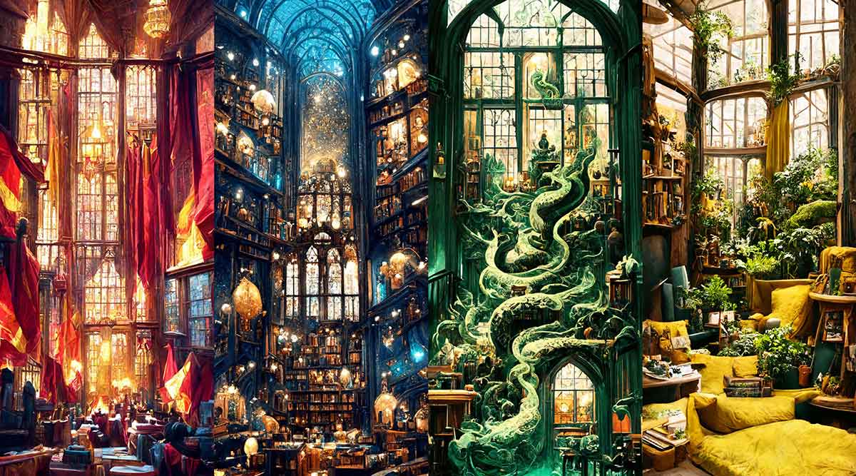 Hogwarts Legacy mostra os detalhes das casas comunais