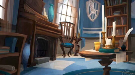 A personalidade e as características de Corvinal se reflete na decoração da casa