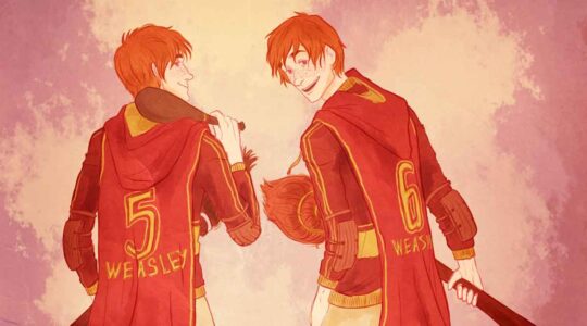 Fred Weasley e George Weasley