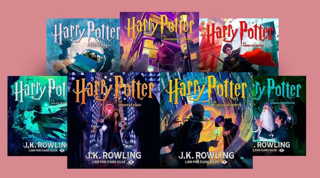 Box Premium Harry Potter - 7 volumes: com 02 marcadores – Pôster exclu