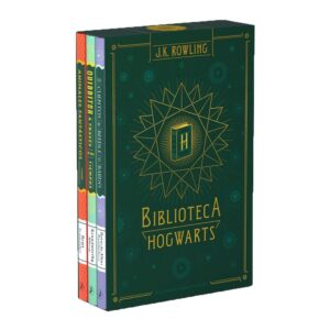 Box de livros Biblioteca de Hogwarts