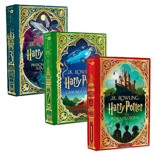 Edição Minalima dos livros de Harry Potter