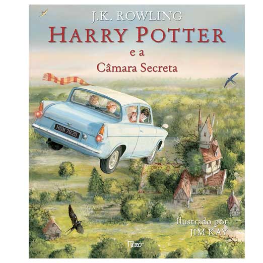 Harry Potter e a Câmara Secreta ilustrado