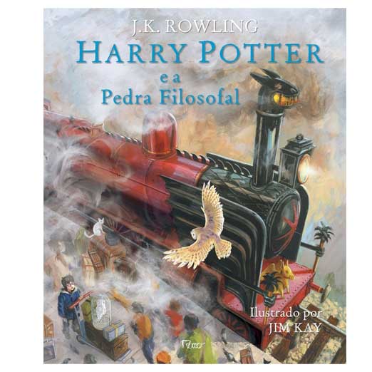 Harry Potter e a Pedra Filosofal ilustrado
