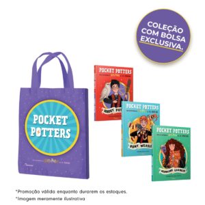 Coleção Pocket Potters Com Sacola